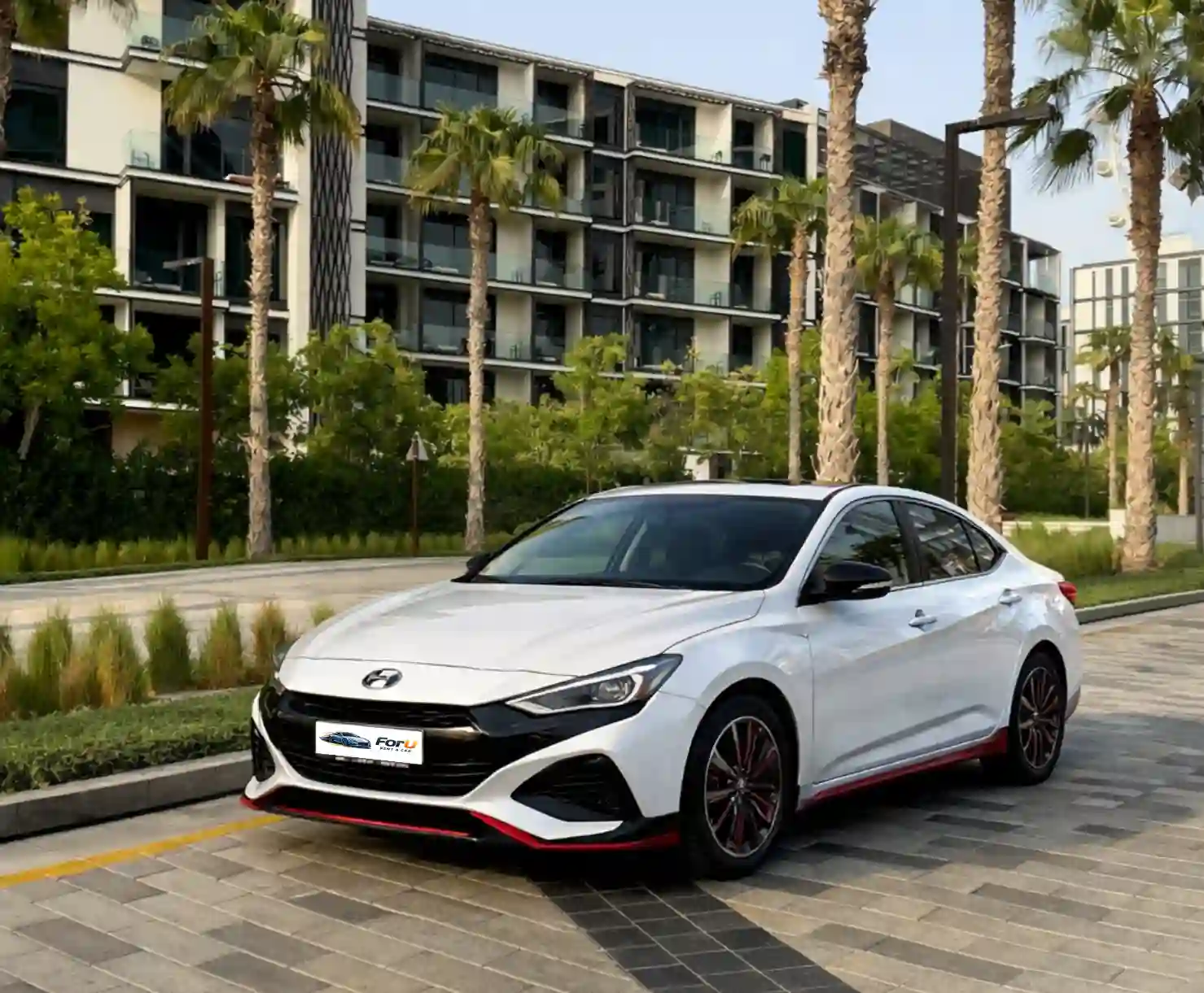Rent Hyundai Elantra N in Dubai