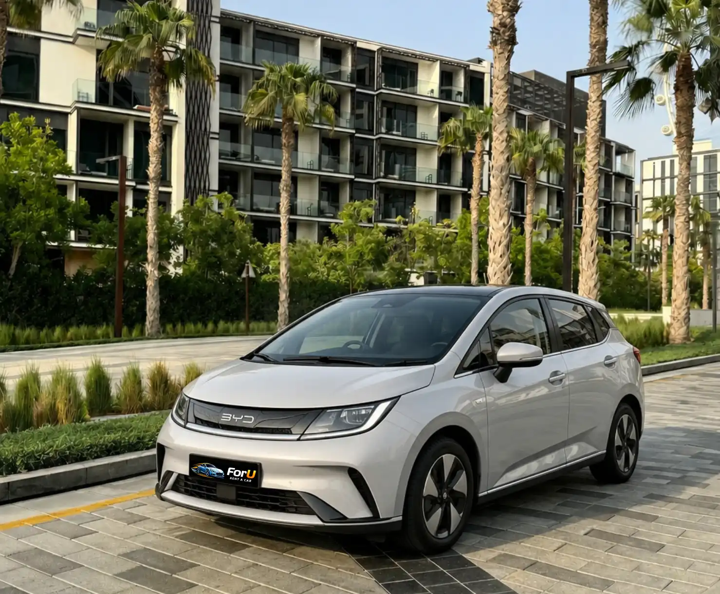Rent BYD Dolphin in Dubai