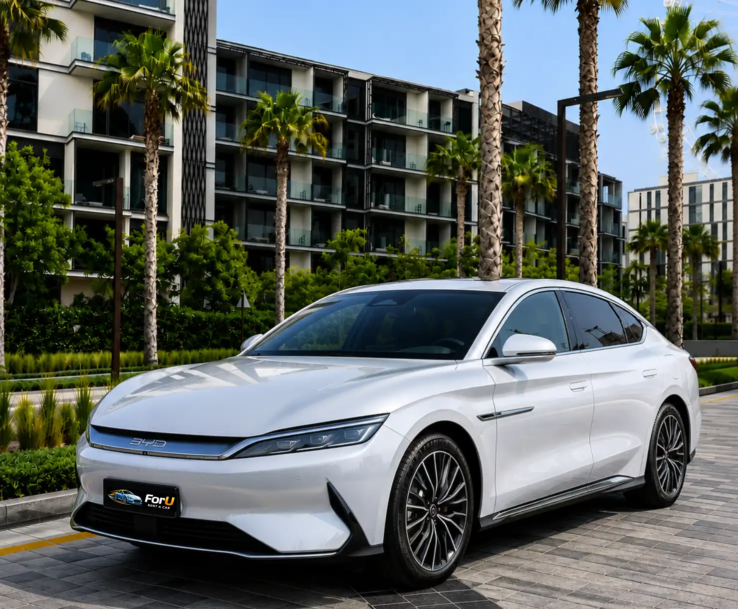 Rent BYD Han in Dubai