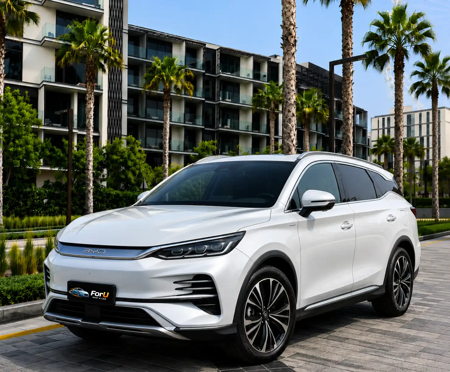 Rent BYD Tang in Dubai