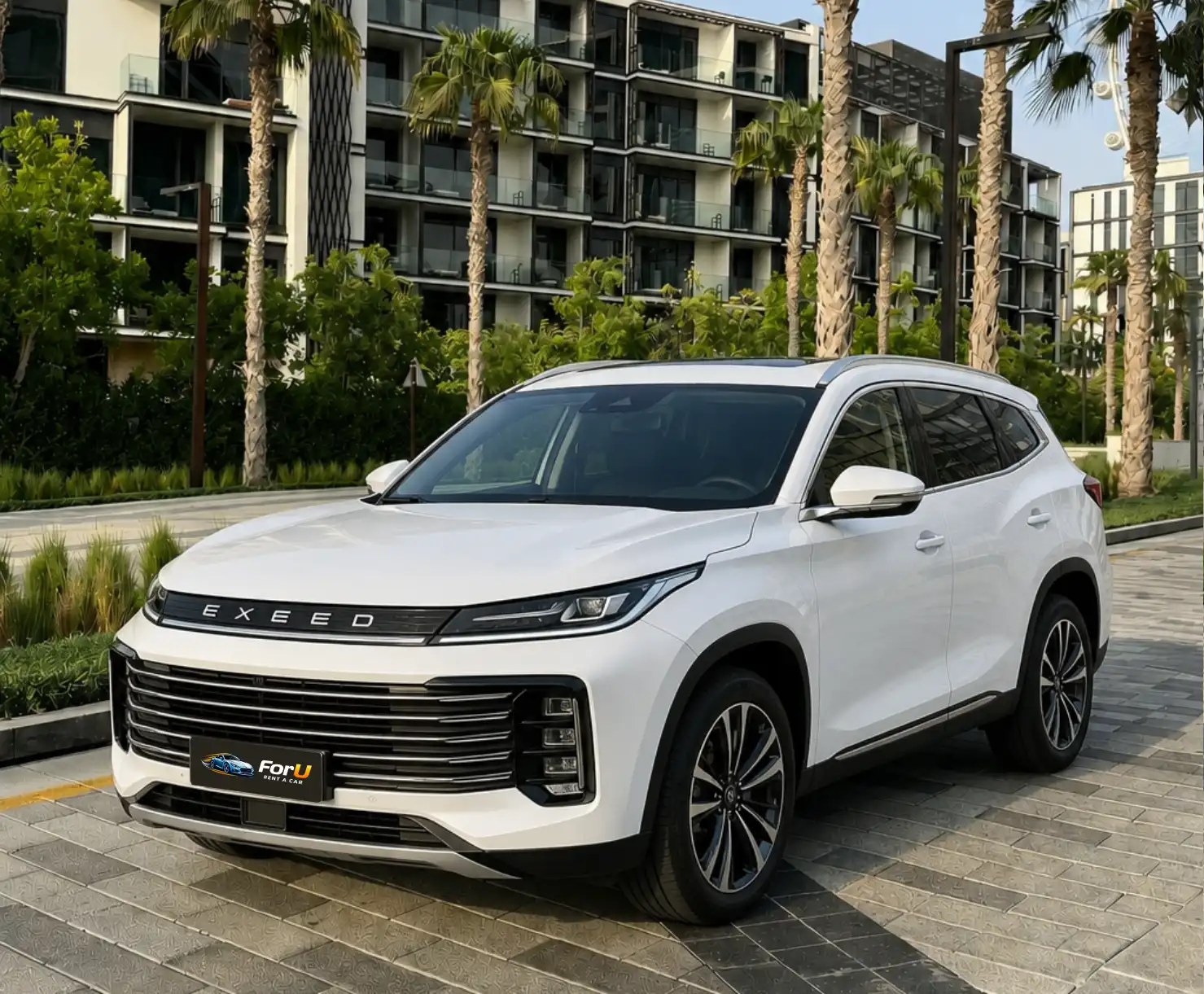 Rent Exeed TXL in Dubai
